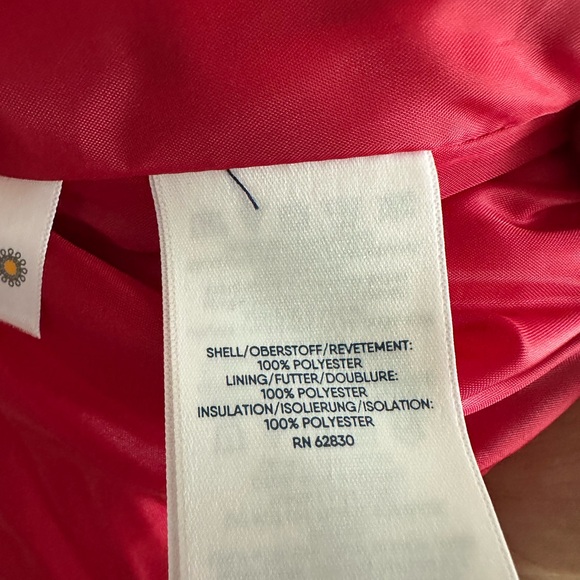 Lands' End Men’s Red Outdoor Warm Puffer Vest Quilted Packable, Size Medium - Picture 4 of 8